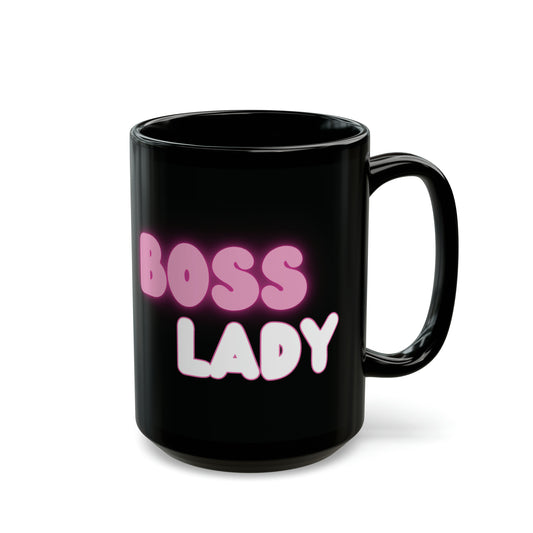 Boss lady black Mug (11oz, 15oz)